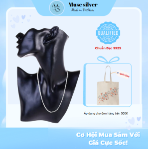 Dây chuyền bạc nữ sợi nhỏ Dây chuyền bạc nữ sợi nhỏ