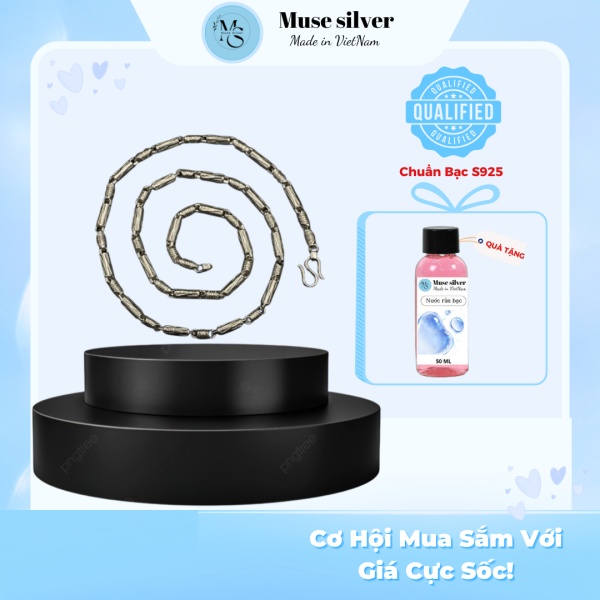 dây chuyền bạc nam