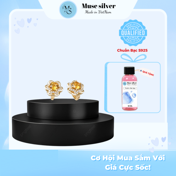 Khuyên tai phong thuỷ nữ – Muse Silver - Ảnh 4