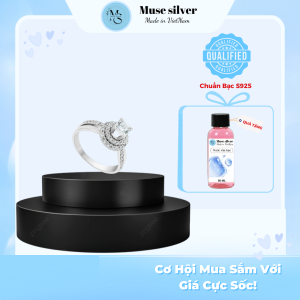 Mẫu nhẫn nữ đẹp nhất nhà Musesilver