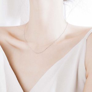 dây chuyền bạc nữ