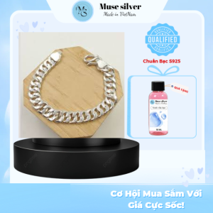 Lắc tay bạc nam kiểu Classic LTN009