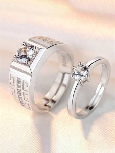 Nhẫn Bạc 925 Đôi Nam Nữ